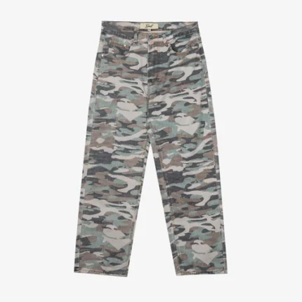 Camouflage Jeans Military Green