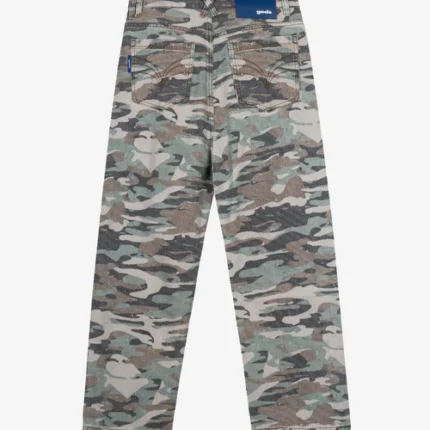 Camouflage Jeans Military Green F