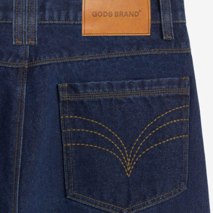 Fakegods Baggy Denim Jeans Navy F