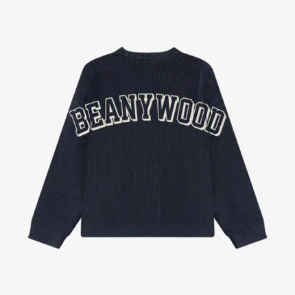 Fakegods Beanywood Knitted Sweater Navy
