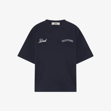 Fakegods Beanywood Tee Navy g