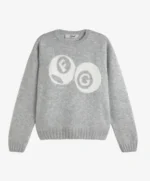 Fakegods Billiard Knitted Sweater Light Gray