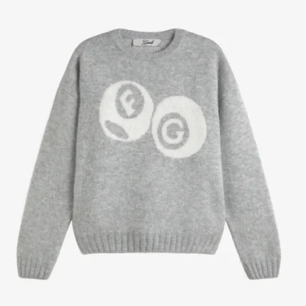 Fakegods Billiard Knitted Sweater Light Gray