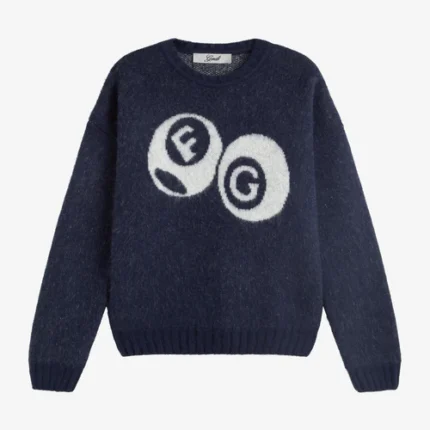 Fakegods Billiard Knitted Sweater Navy