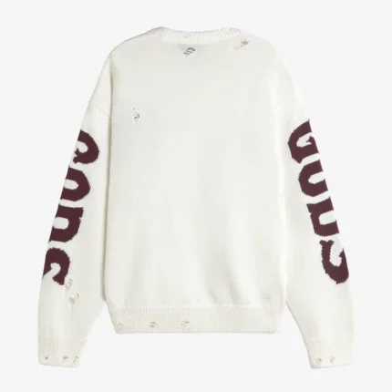 Fakegods G Side Knitted Sweater White CVF