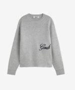 Fakegods Handwritten Knitted Sweater Light Gray