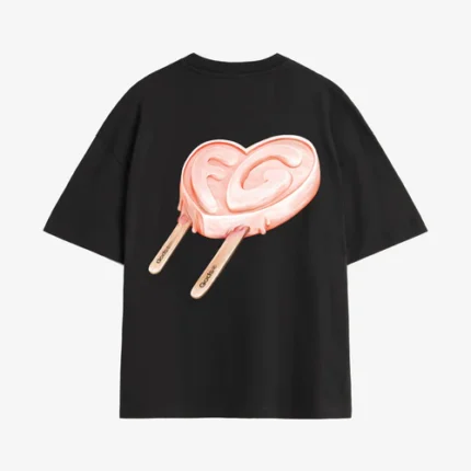 Fakegods Iced Heart Tee Black