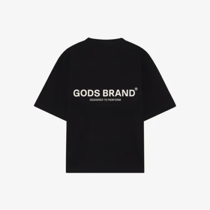 Fakegods Performance Boxy Tee Black