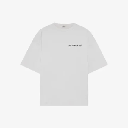 Fakegods Performance Boxy Tee Light Grey f