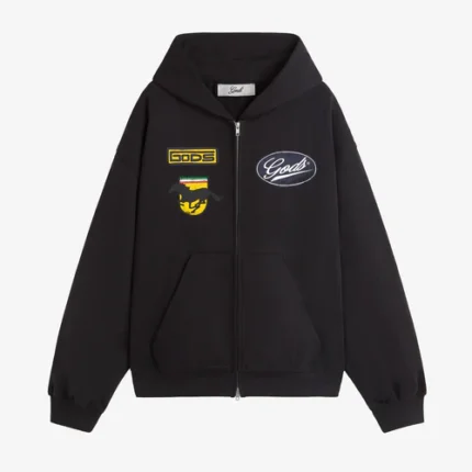Fakegods Racing Zipper Black