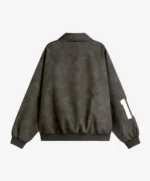 Fakegods Vegan Leather Jacket Dark Gray D