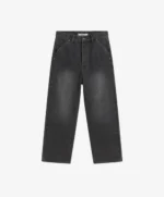 Gods Brand Baggy Denim Jeans Dark Grey F
