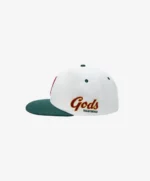 Gods Brand Beany's Cap White Green d