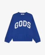 Gods Knitted Sweater Blue