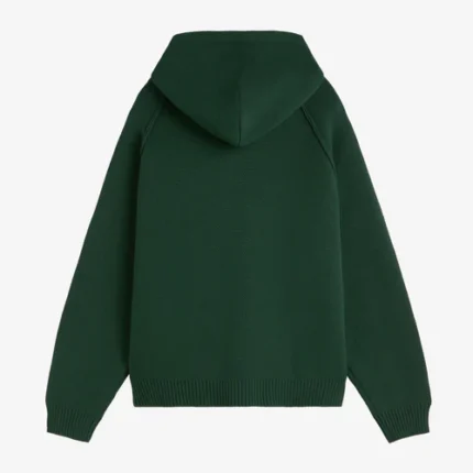Gods Knitted Zipper Green F