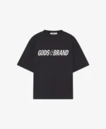 Gods Star Boxy Tee Black