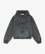 Gods Sunfaded Zipper Dark Grey