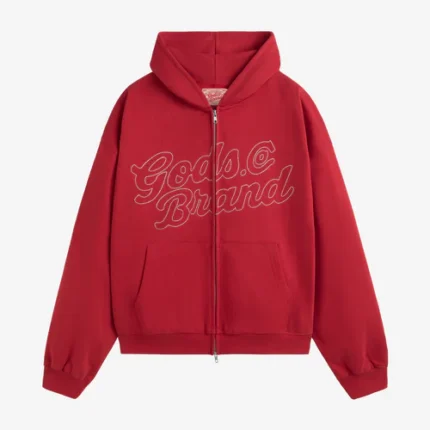Gods True Love Zipper Red