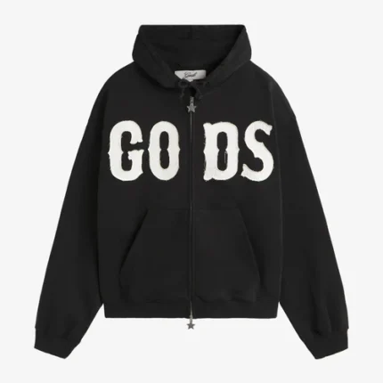 Gods Zipper Black