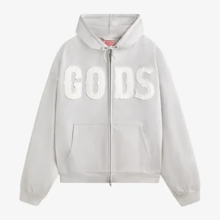 Gods Zipper Light Grey