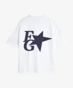 Star Boxy Tee White