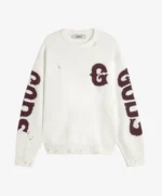 VFakegods G Side Knitted Sweater White